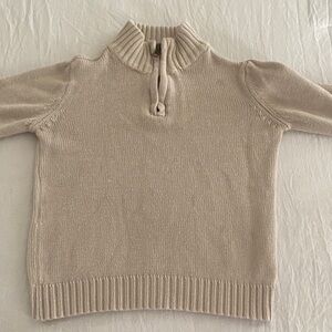 Place Women's Beige Turtleneck Sweater